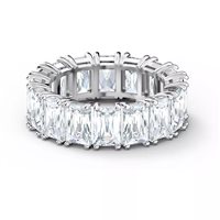 Anello Swarovski Donna Vittore in Lega metallica Cristallo 5572695 - 5572695